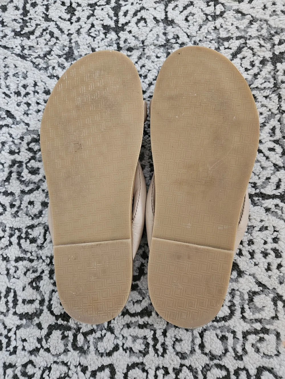 Lafayette 148 New York Honore Slide Sandals In Beige Size 38.5